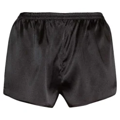 Shorts Stretchseide SEDUZIONE DI SETA schwarz oder silber Gattina Dessous