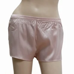 Shorts Stretchseide SEDUZIONE DI SETA schwarz oder silber Gattina Dessous