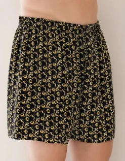Silk Nightwear 100% Seide Herren BOXERSHORTS PRINT von Zimmerli