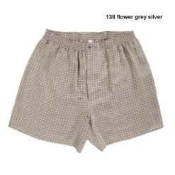 Silk Nightwear 100% Seide Herren BOXERSHORTS PRINT von Zimmerli