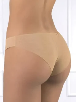 Slip ASIA Microtüll uni von Cotton Club Rubino