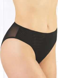 Slip LORETTA Microtüll uni von Cotton Club Rubino