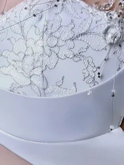 Slip von Prelude Milano mit Seide nur noch in silber