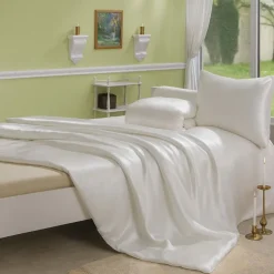 Sommerdecke Seidenwolke DELUXE200 dünn 100% Seide