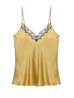 Spaghettiträger Top TILDA 72 in messing von Pain de Sucre