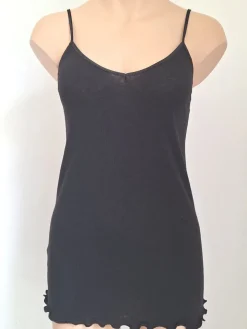 Spaghettiträger-Top Chiara Fiorini mit Wolle