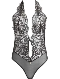 Spitze Body INESSA schwarz von Escora