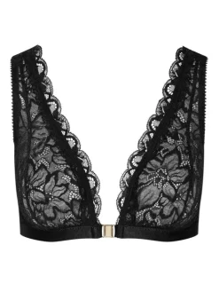 Spitze Triangel BH CLIP BRA CARMEN schwarz von Cadolle