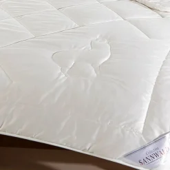 Steppdecke mittelwarm PERU von Sannwald mit Alpaka