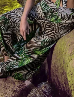 Strand Hose EMOTION grün von Nicole Olivier