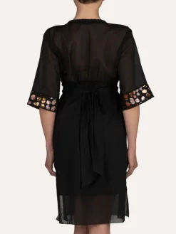 Strandkaftan FRESIA mit Pailletten von Cotton Club Mare