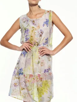 Strandkleid Batist PALERMO blau-grün von Eva B. Bitzer