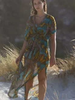 Strandkleid LYRA 31 Python Print von Pain de Sucre