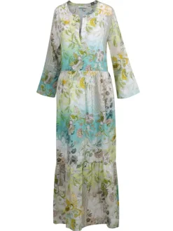 Strandkleid PANAREA limette-türkis von Eva B. Bitzer