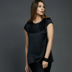 Stretchseide T-Shirt PROFUMO D'ORO von Gattina