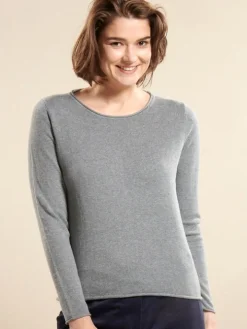 Strickpullover No. 2 Bio Baumwolle mit Kaschmir von Kokon Zwo