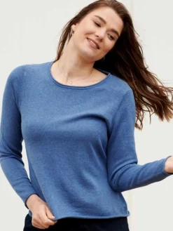 Strickpullover No. 2 Bio Baumwolle mit Kaschmir von Kokon Zwo