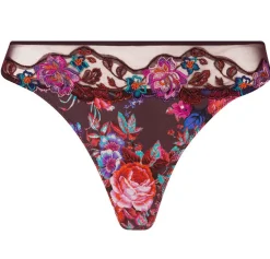 String AVEU EN FLEURS mit Seide und Spitze von Lise Charmel