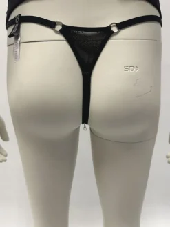 String Tanga SUAVIS in schwarz von RCrescentini