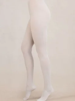 Strumpfhose gerippt mit Kaschmir von Bleuforêt