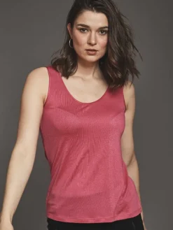 Trägershirt CINDA von Kokon Zwo mit Seide und Leinen