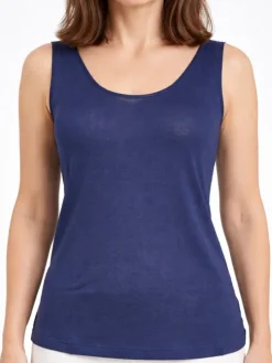 Trägershirt CINDA von Kokon Zwo mit Seide und Leinen