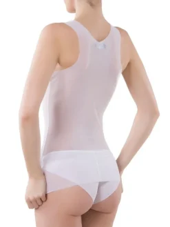 Träger-Top ANNA Microtüll von Cotton Club Rubino