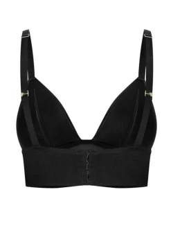 Triangel BH GLORIA SMOCK uni von Cadolle mit Seide