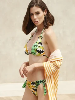 Triangel Bikini BAHAMAS in grün-bunt von Ritratti Mare