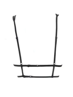 Triangel Longline BLACK SWAN BH aus Spitze von Prelude Milano