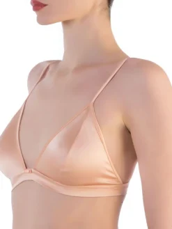 Triangel-BH mit Seide REGALE Satin von Cotton Club Seta Superior