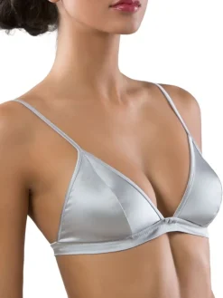 Triangel-BH mit Seide REGALE Satin Cotton Club Seta Superior