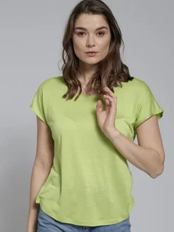 T-Shirt CINDA von Kokon Zwo mit Seide und Leinen