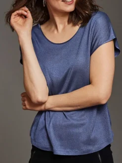 T-Shirt CINDA von Kokon Zwo mit Seide und Leinen