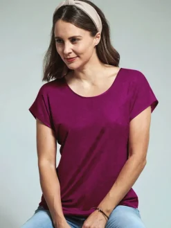 T-Shirt CINDA von Kokon Zwo mit Seide und Leinen