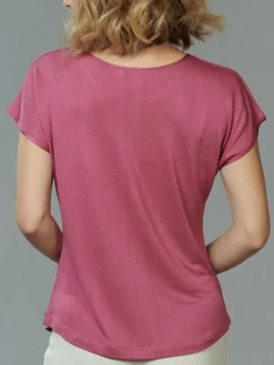 T-Shirt CINDA von Kokon Zwo mit Seide und Leinen