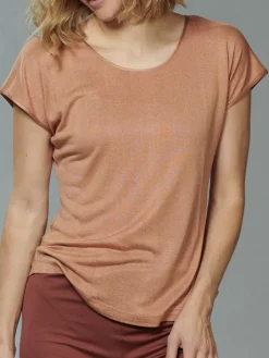 T-Shirt CINDA von Kokon Zwo mit Seide und Leinen