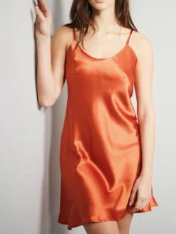 Unterkleid 100% Seide KLASSIK SATIN von Eva B. Bitzer