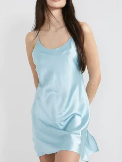 Unterkleid 100% Seide KLASSIK SATIN von Eva B. Bitzer