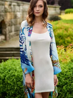 Unterkleid aus Seidenjersey PURE beige oder weiß von Gattina