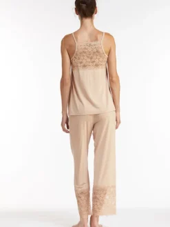 Viscose Pyjama ALCYONE puder-beige von Vivis