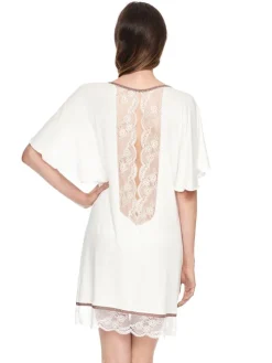 Viscose Sleepshirt HEDDA mit Spitze von Gattina