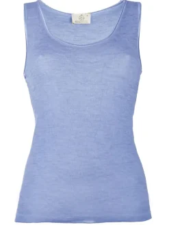 Wolle-Seide Camisole Top RUGIADA SL pflanzlich gefärbt von Madiva Ecofuture®