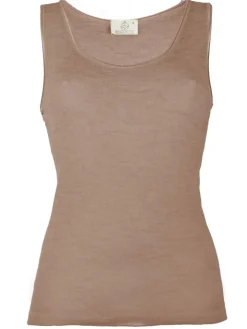 Wolle-Seide Camisole Top RUGIADA SL pflanzlich gefärbt von Madiva Ecofuture®