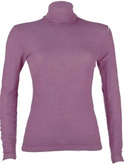 Wolle-Seide Rollkragenshirt BRINA Pflanzenfarbe von Madiva Ecofuture®