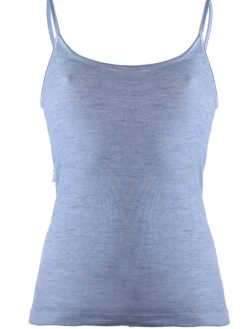 Wolle-Seide Spaghetti Top RUGIADA S/S edel Madiva Ecofuture®