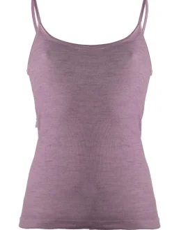 Wolle-Seide Spaghetti Top RUGIADA S/S glatt von Madiva Ecofuture®