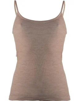 Wolle-Seide Spaghetti Top RUGIADA S/S glatt von Madiva Ecofuture®