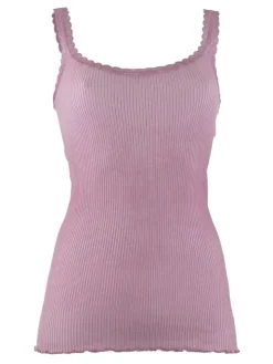 Wolle-Seide Träger-Top BREEZE S/S gerippt von Madiva Ecofuture®