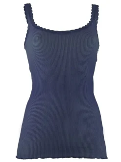Wolle-Seide Träger-Top BREEZE S/S gerippt von Madiva Ecofuture®